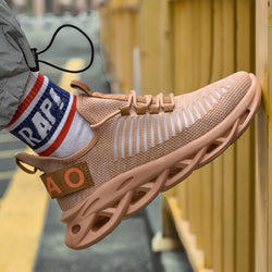 Men Casual Shoes Green Light Shoes Men