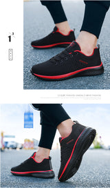 New Style Lace Up Male Sneakers Casual Breathable Mens